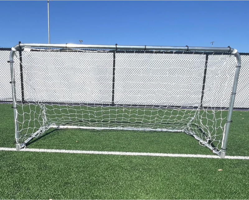 PEVO 4x9 Small Youth Soccer Goals - Front View