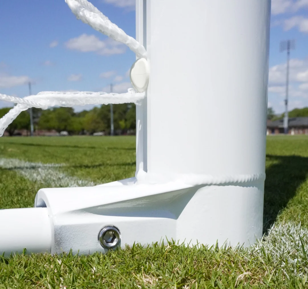 Pevo 6x12 Channel Soccer Goal - Front Bottom Casting