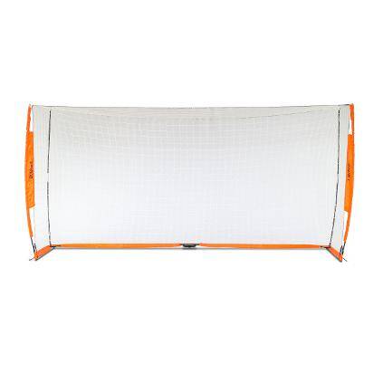 7x14 Soccer Bownet on White Background