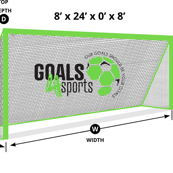 8x24x0x8 Soccer Net