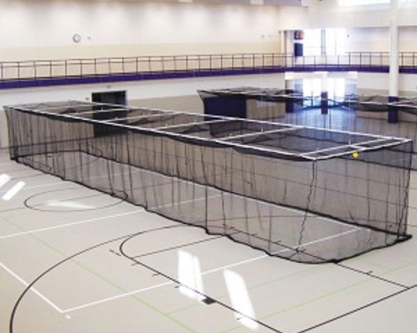 Suspended Ceiling Retractable Batting Cage