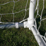 PEVO 6x18 Channel Soccer Goal - Lower Back Corner
