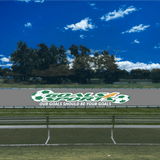 PEVO Covered Team Benches - Grey - Print