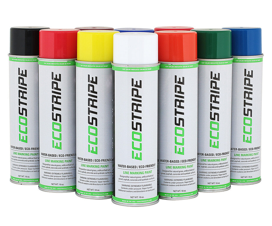 White EcoStripe Field Marking Paint