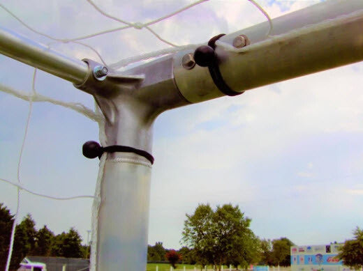 PEVO 6x12 Economy Soccer Goal - Top  Corner