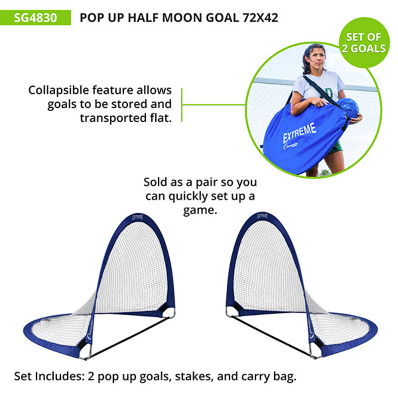 4 ft x 3ft Extreme Pop-up Goal
