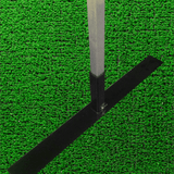 PEVO Flat Faced Training Goal - Heavy Duty Ground Turf Base