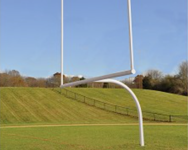 Football GoalPost Semi-Perm Max-1 -White