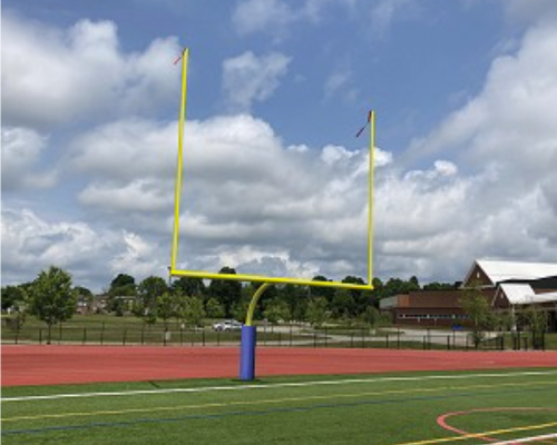 Football GoalPost Semi-Perm Max-1 -Yellow