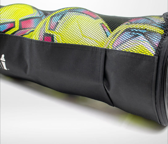 Game Day Tube Ball Bag with Side Pocket