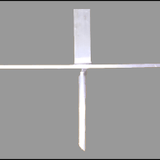 PEVO Flat Faced Training Goal or Re-bounder Ground Base with Spike