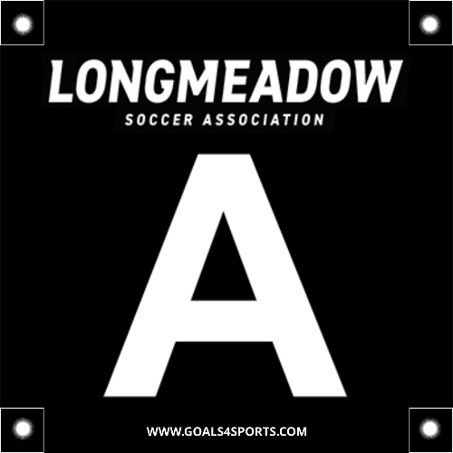 Longmeadow Soccer Association Field ID Marker with Logo and Letter