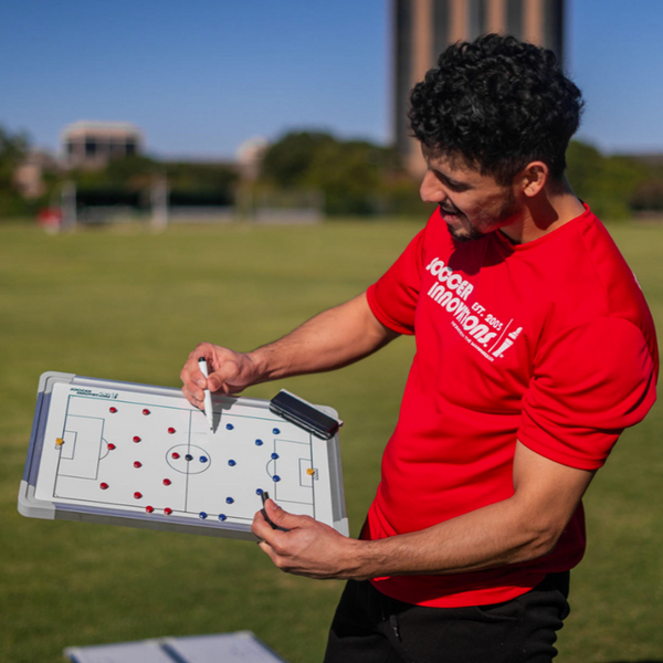 Magnetic Tactics Board - Small Board in Use