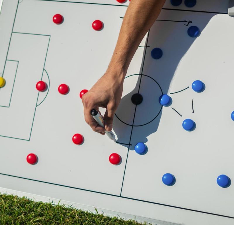 Magnetic Tactics Board in Use