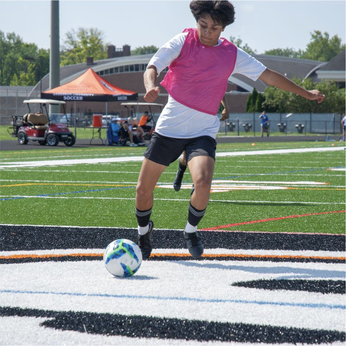 NFHS Approved DuelTech Soccer Ball with Player