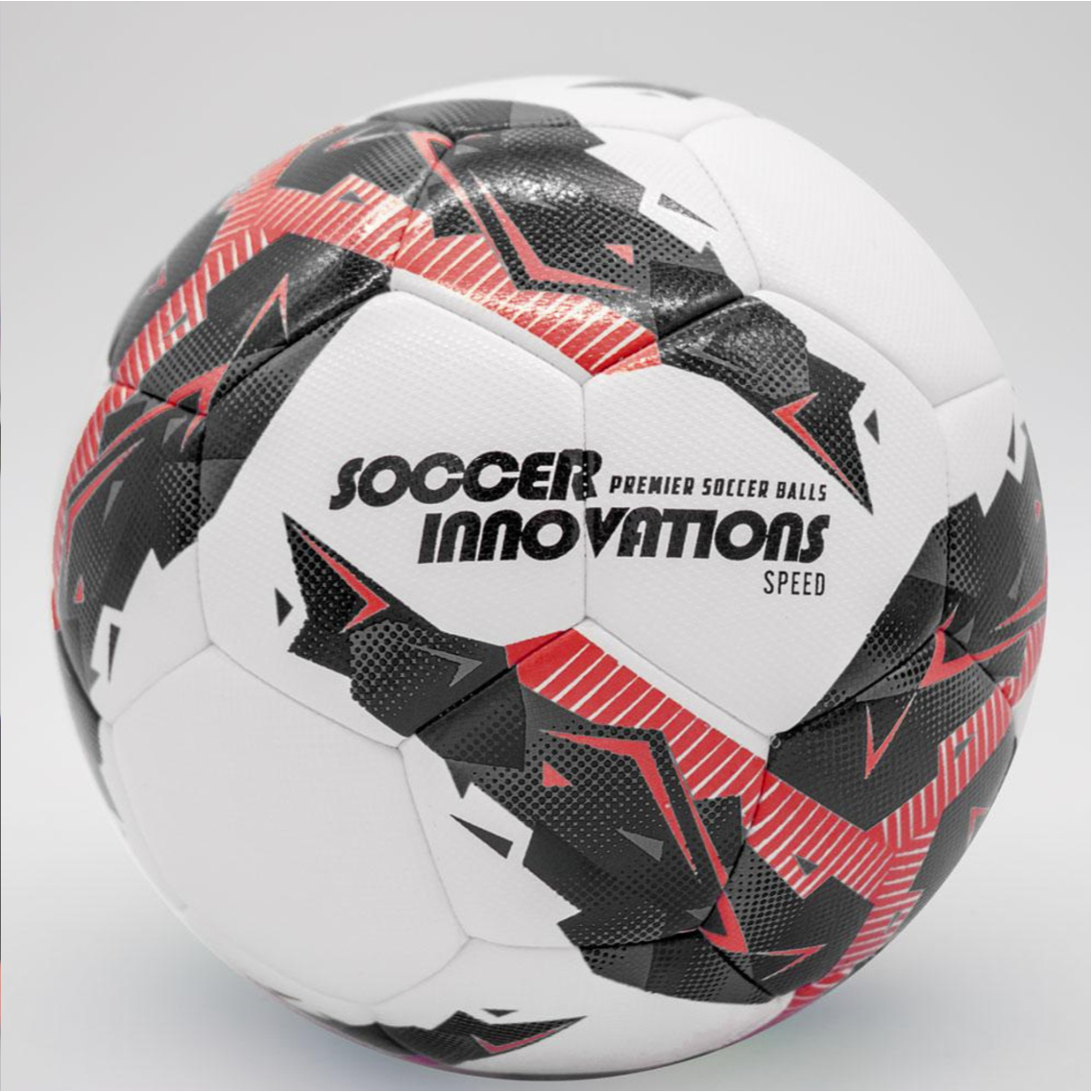 Black & Red NFHS Approved DuelTech Soccer Ball