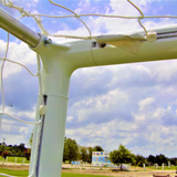 PEVO 8x24 Park Soccer Goal - Top Front Corner