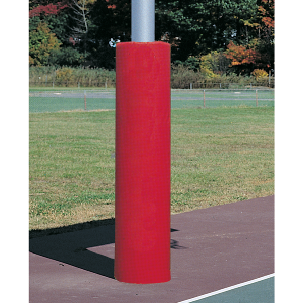 PPP-500 outdoor pole protector pad, 6-inch thick, fits 4-1/2 inch pole - RED
