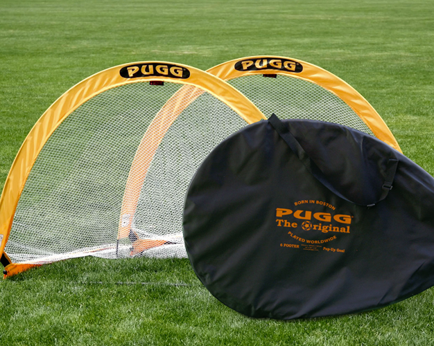 Portable 6-Foot Pugg Soccer Goals - Durable & Easy Setup