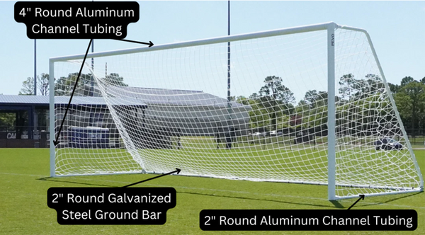 Pevo Channel Soccer Goals - Description