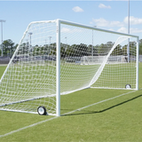 Pevo Channel Soccer Goals - Front Angle View