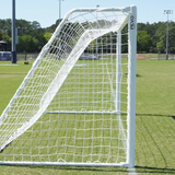 Pevo 6x12 Channel Soccer Goal - Side View