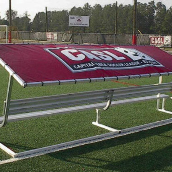 PEVO Covered Team Benches