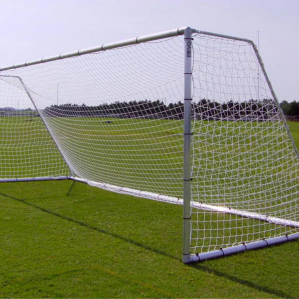 PEVO Economy Soccer Goals - Angle View