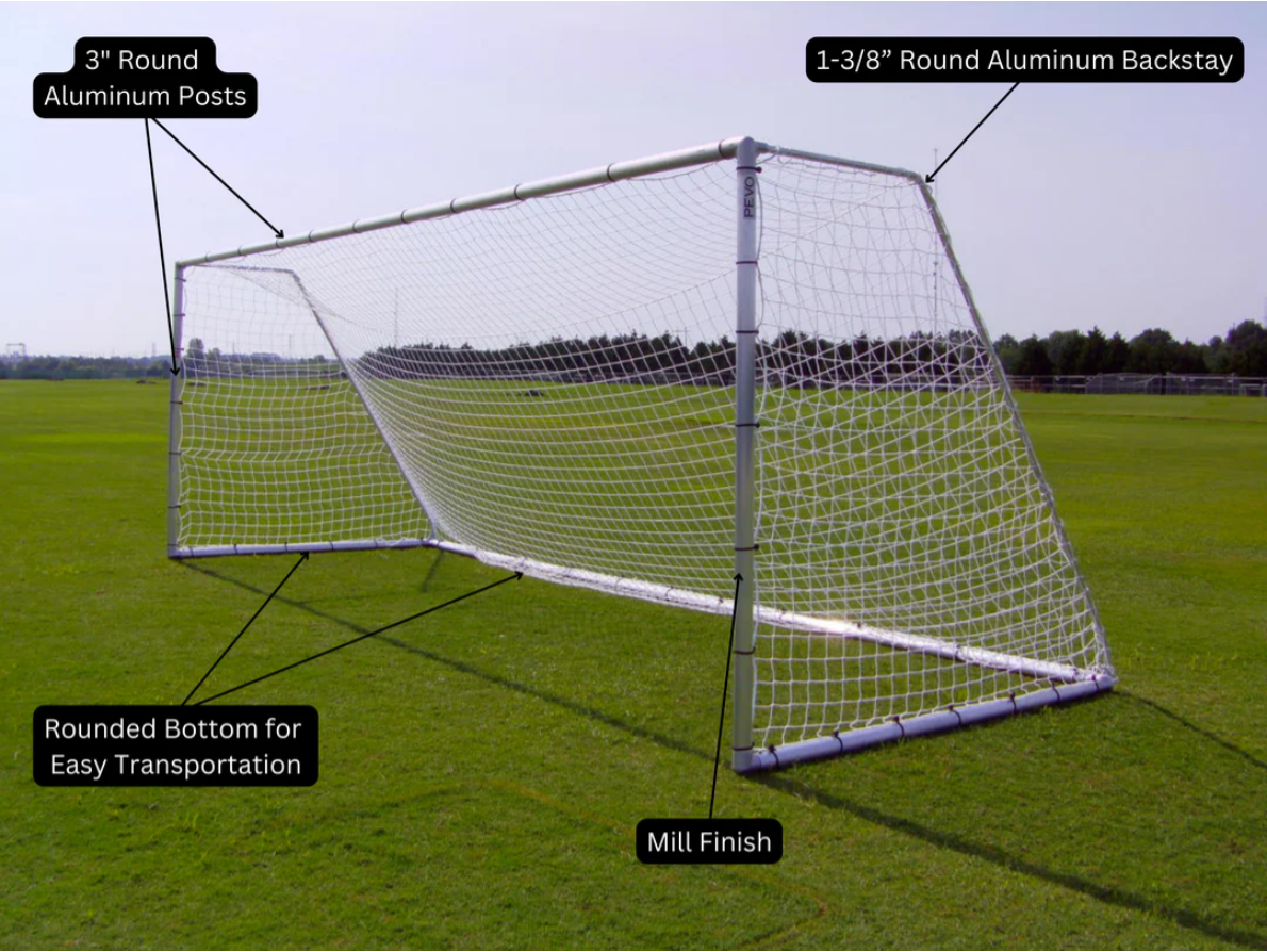 PEVO 8x24 Economy Soccer Goal - Description