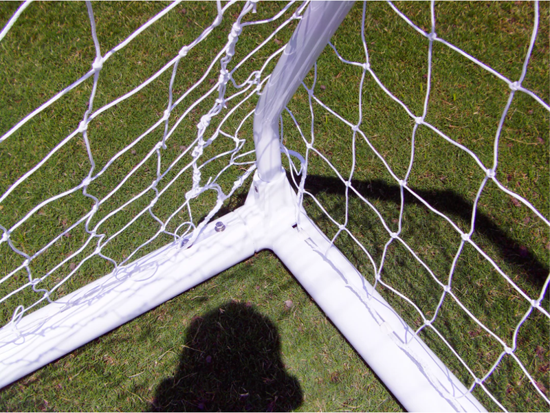 PEVO 8x24 Supreme Soccer Goal - Rear Back Corner