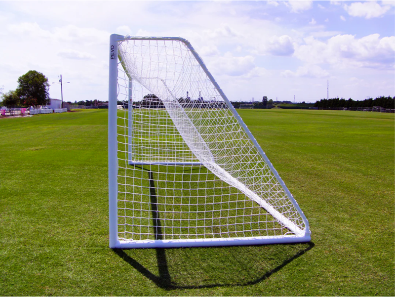 PEVO 8x24 Supreme Soccer Goal - Side View