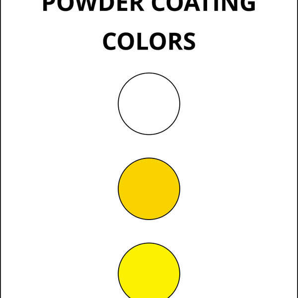 Football Goalpost Powder Coating Colors