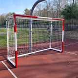 Professional Two-Tone Futsal Goal - Angle View