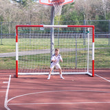 Professional Two-Tone Futsal Goal - Front View