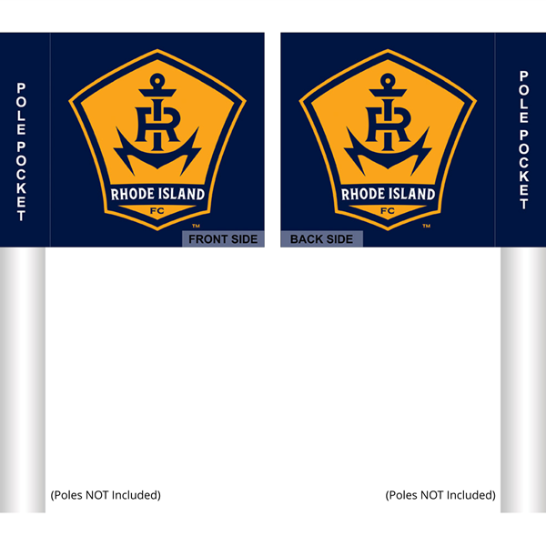 Custom Corner Flags - Rhode Island FC