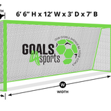 6x12x3x7 Soccer Net