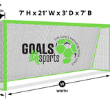 7x21x3x7 Soccer Net