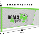 8X24X3X8 Soccer Net