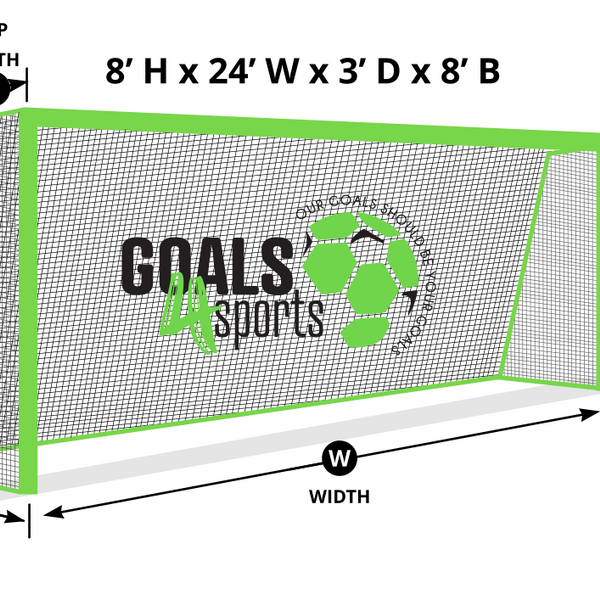 8X24X3X8 Soccer Net