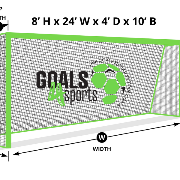 8x24x4x10 Soccer Net