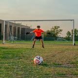 Soccer Goalkeeper Angle Ball with Keeper