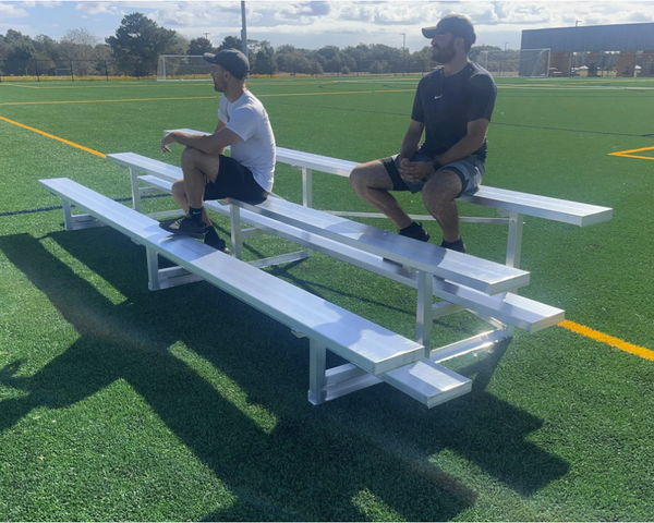 PEVO 15ft 3-Row Bleachers