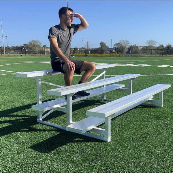 PEVO 7ft 6in 3-Row Bleachers