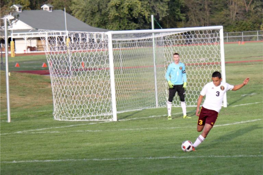 PEVO World Cup Soccer Goal with Players