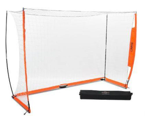 Portable Bownet futsal goal on an indoor court, ideal for schools and training programs