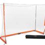 Portable Bownet futsal goal on an indoor court, ideal for schools and training programs