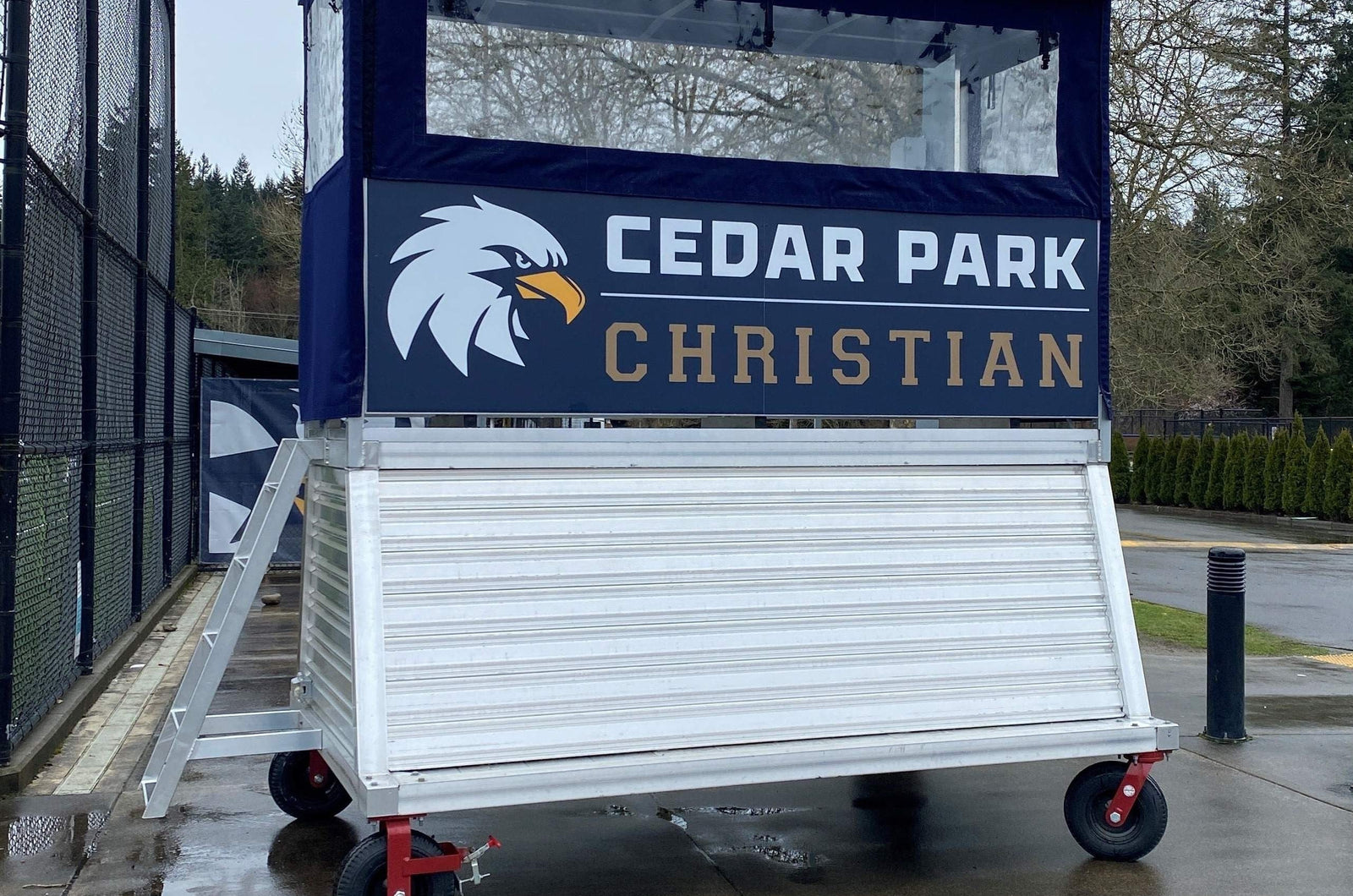Portable Press Boxes and Filming Towers: Custom Heights for Sports, Horse Shows, and Events