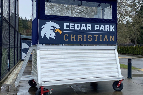 Portable Press Boxes and Filming Towers: Custom Heights for Sports, Horse Shows, and Events