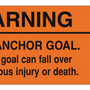 Soccer Goal Safety Sticker Large