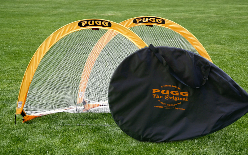 Pugg Portable Pop-Up Soccer Goals for Training and Backyard Play – Lightweight, Foldable Soccer Nets by Goals4Sports®